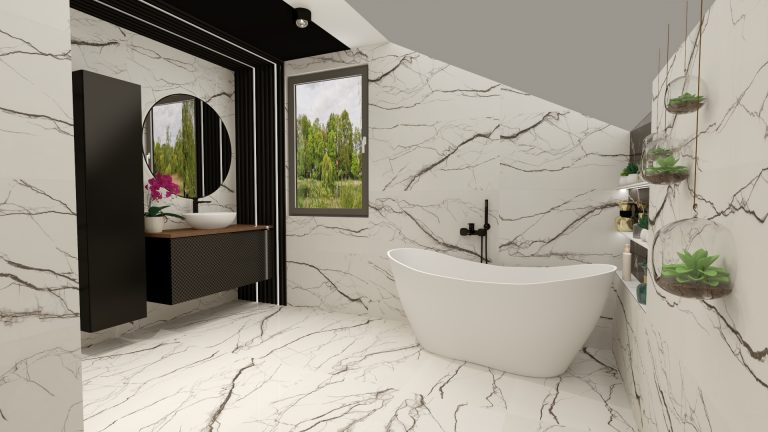 Salon w odcieniach czerni – coria black jako gwiazda aranżacji